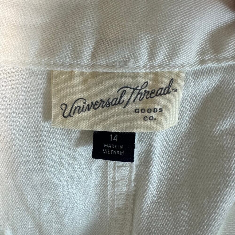 Universal thread cream, Bermuda shorts packets, high-rise nautical plus size - Picture 4 of 12